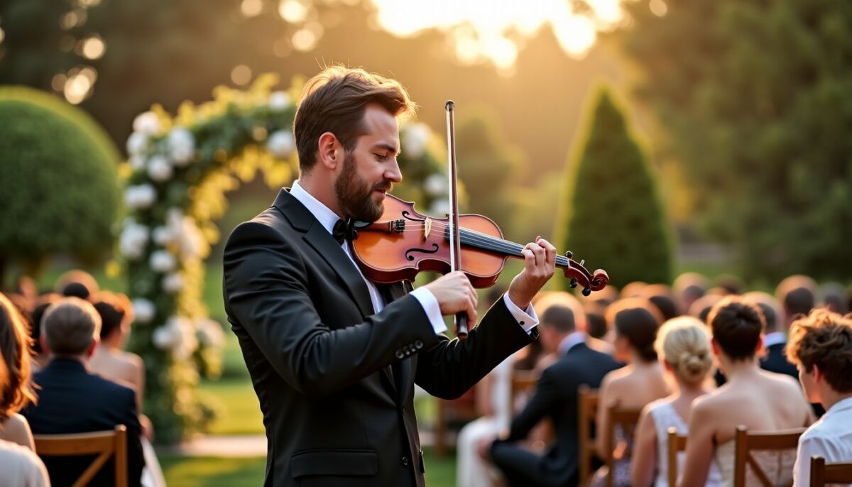 Guide essentiel pour choisir le musicien parfait pour un mariage réussi