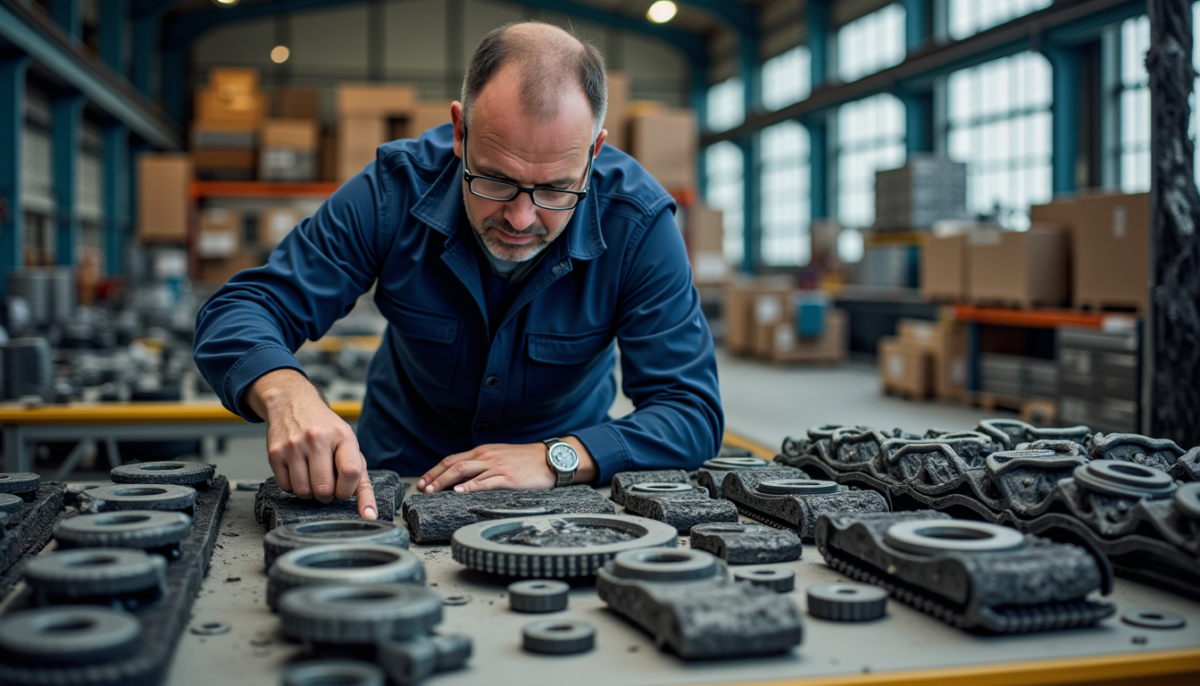Achat de pièces détachées pour chenillés : 7 erreurs à éviter