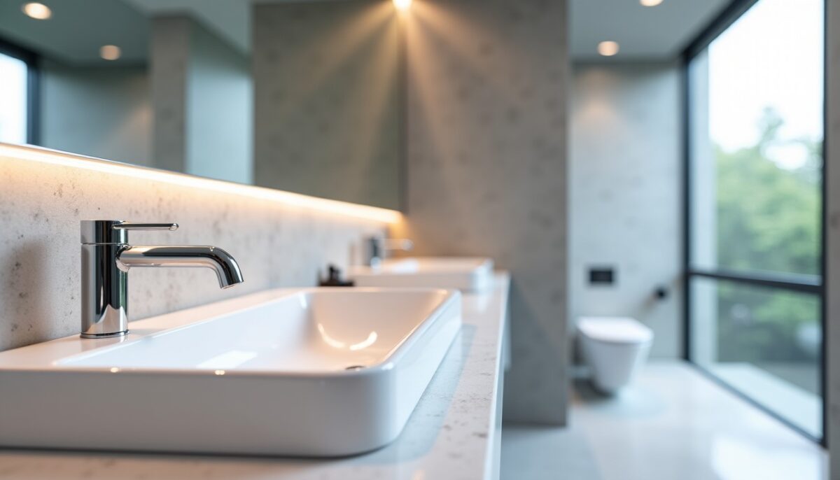 La salle de bains connectée : le robinet thermostatique, son icône incontournable