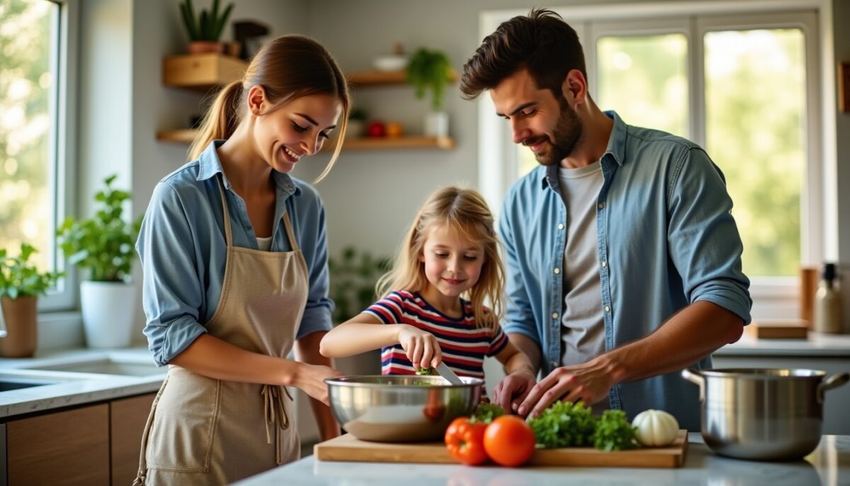 Comment préparer un repas de week-end en famille, simple et sans stress
